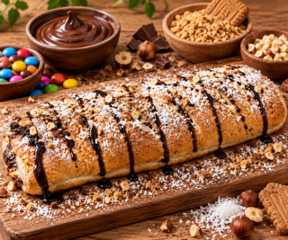Coming Pizza Blankenburg SÜßE TEIGTASCHE - SCHOKOBOMBE